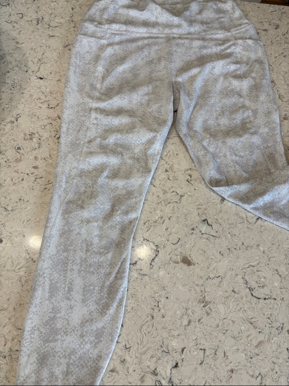RBX Light Gray Printed Leggings